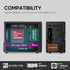 Vetroo M06 Micro-ATX Computer Case Gaming PC Case, Strong Cooling Mesh, Adjustable Power Supply Height, Supports up to 240mm Water Cooler & 5 x 120mm Fans, Compact Size