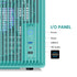 Vetroo M06 Micro-ATX Computer Case Gaming PC Case, Strong Cooling Mesh, Adjustable Power Supply Height, Supports up to 240mm Water Cooler & 5 x 120mm Fans, Compact Size
