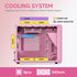 Vetroo M06 Gaming PC Case – Compact High Airflow Micro-ATX / Mini-ITX Chassis with Mesh Front & Modern Design