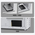 Vetroo M06 Gaming PC Case – Compact High Airflow Micro-ATX / Mini-ITX Chassis with Mesh Front & Modern Design
