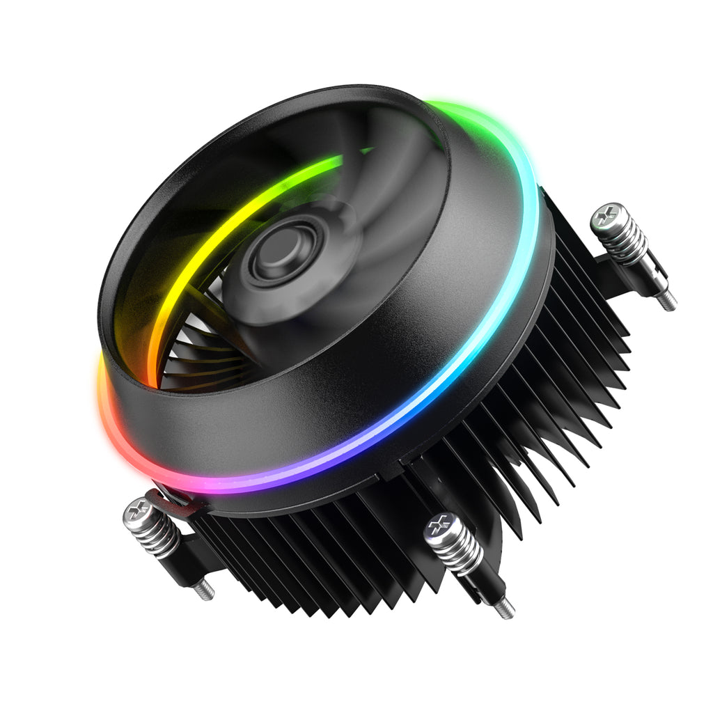 Vetroo Eclipse Low-Profile CPU Cooler for Intel LGA 1700 Only, 95W TDP