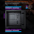 Vetroo MESH7C Compact ATX PC Case w/ ARGB & PWM Fan
