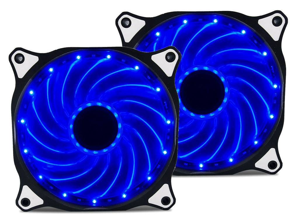 Vetroo 120mm LED Neon Computer PC Case Cooling Fan